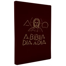 Bíblia dia a dia 2020 - luxo liso vinho Bíblia dia a dia 2020 - luxo liso vinho