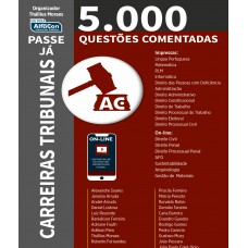 Passe já - 5.000 questões comentadas - Carreiras tribunais - 2019 Passe já - 5.000 questões comentadas - Carreiras tribunais - 2019