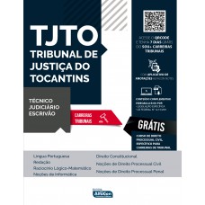Apostila Tribunal de Justiça do Tocantins - TJ TO - Técnico Apostila Tribunal de Justiça do Tocantins - TJ TO - Técnico