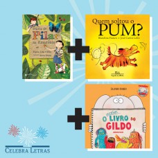 Kit Celebra LetrinhaZ + Brinque Book