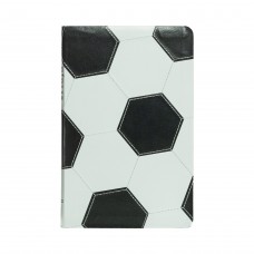 Bíblia NVI Slim, Capa de futebol, Couro-soft preto e branco, Luxo Bíblia NVI Slim, Capa de futebol, Couro-soft preto e branco, Luxo