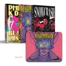 Kit - coleção cyberpunk + mouse pad neuromancer