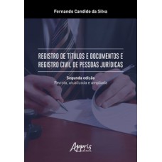 Registro de títulos e documentos e registro civil de pessoas jurídicas Registro de títulos e documentos e registro civil de pessoas jurídicas