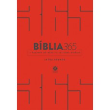 Bíblia 365 - letra grande - vermelha Bíblia 365 - letra grande - vermelha