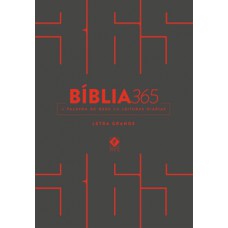 Bíblia 365 - letra grande - cinza Bíblia 365 - letra grande - cinza