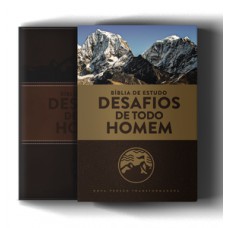 Bíblia de estudo: desafios de todo homem - 3ª edição - nvt