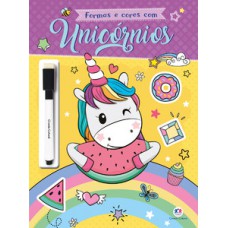 Formas e cores com unicórnios