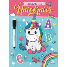 Alfabeto com unicórnios Alfabeto com unicórnios