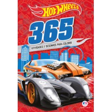 Hot Wheels - 365 Atividades e desenhos para colorir