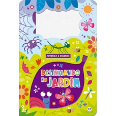 Desenhando no jardim