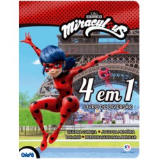 Ladybug - 4 em 1 - Livro de diversão Ladybug - 4 em 1 - Livro de diversão