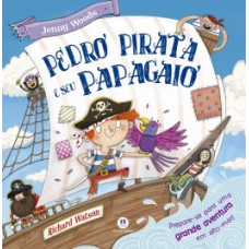 Pedro pirata e seu papagaio