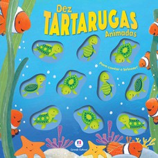 Dez tartarugas animadas