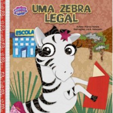 Uma zebra legal Uma zebra legal