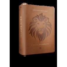 Bíblia AEC letra gigante pu marrom leão Bíblia AEC letra gigante pu marrom leão