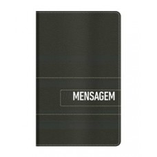 Bíblia a mensagem - capa luxo preta e cinza Bíblia a mensagem - capa luxo preta e cinza