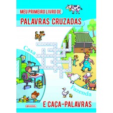 Meu Primeiro Livro de Palavras Cruzadas e Caça-Palavras- Azul Meu Primeiro Livro de Palavras Cruzadas e Caça-Palavras- Azul