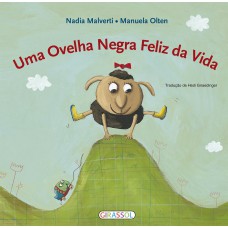 Uma ovelha negra feliz da vida Uma ovelha negra feliz da vida