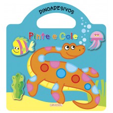 Pinte e cole - dinoadesivos