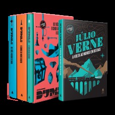 Kit Box Alexandre Dumas + A Volta ao Mundo em 80 dias