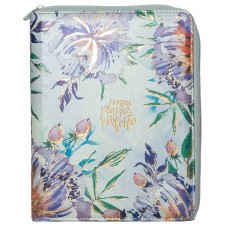 Meu plano perfeito, planner anual não datado com sobrecapa de zíper em couro-soft, capa Aquarela | Planner 2025 Meu plano perfeito, planner anual não datado com sobrecapa de zíper em couro-soft, capa Aquarela | Planner 2025