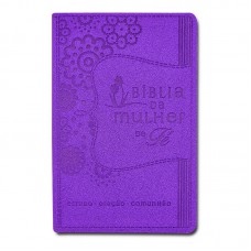 Bíblia da Mulher de Fé, NVI, Couro Soft, Roxo Bíblia da Mulher de Fé, NVI, Couro Soft, Roxo