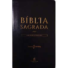 Bíblia NVI, Flexível, Imitação de Couro, Preto, Versão econômica Bíblia NVI, Flexível, Imitação de Couro, Preto, Versão econômica