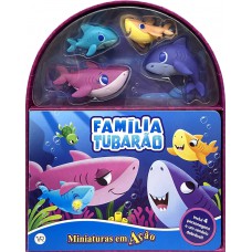 Miniaturas em Ação - Família tubarão
