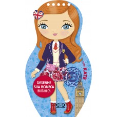 Desenhe sua Boneca Britânica com Kate Desenhe sua Boneca Britânica com Kate