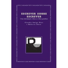 Escrever sobre escrever Escrever sobre escrever