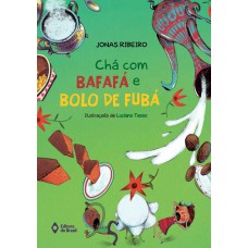 Chá com bafafá e bolo de fubá Chá com bafafá e bolo de fubá